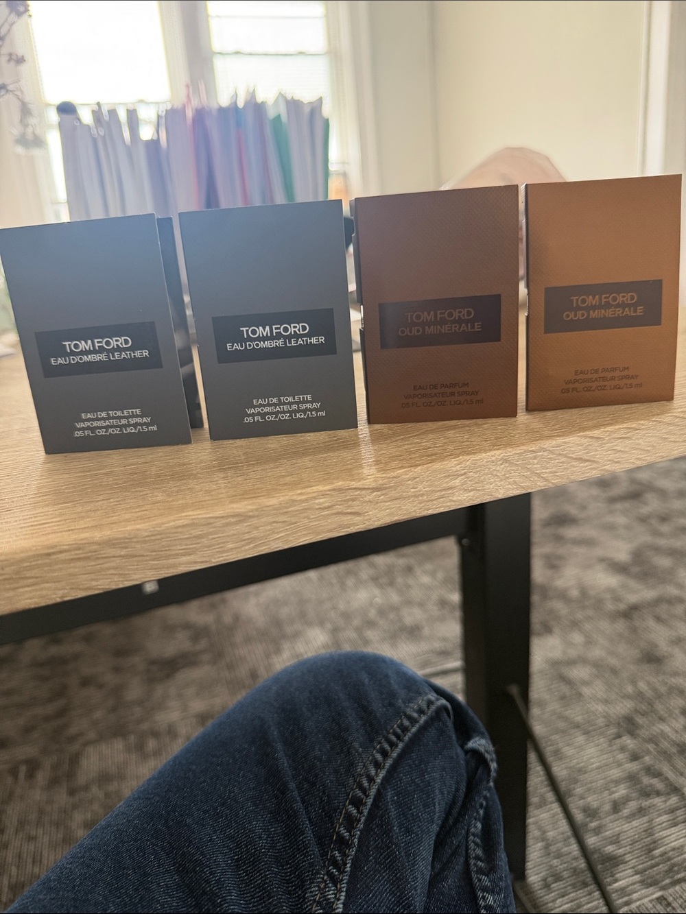 Tom Ford samples- set of 4